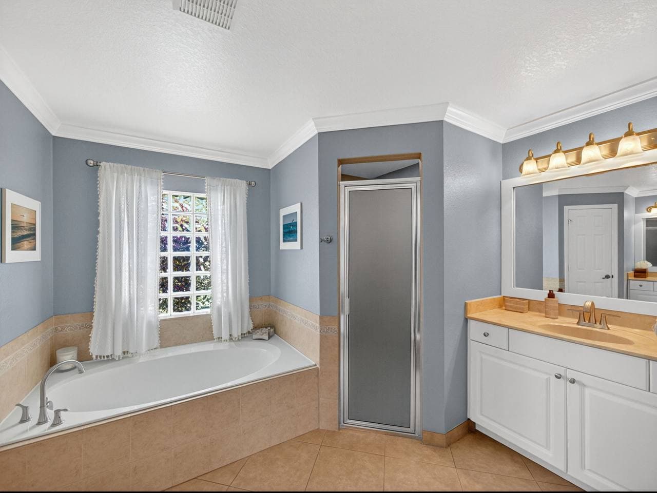 Master bathroom